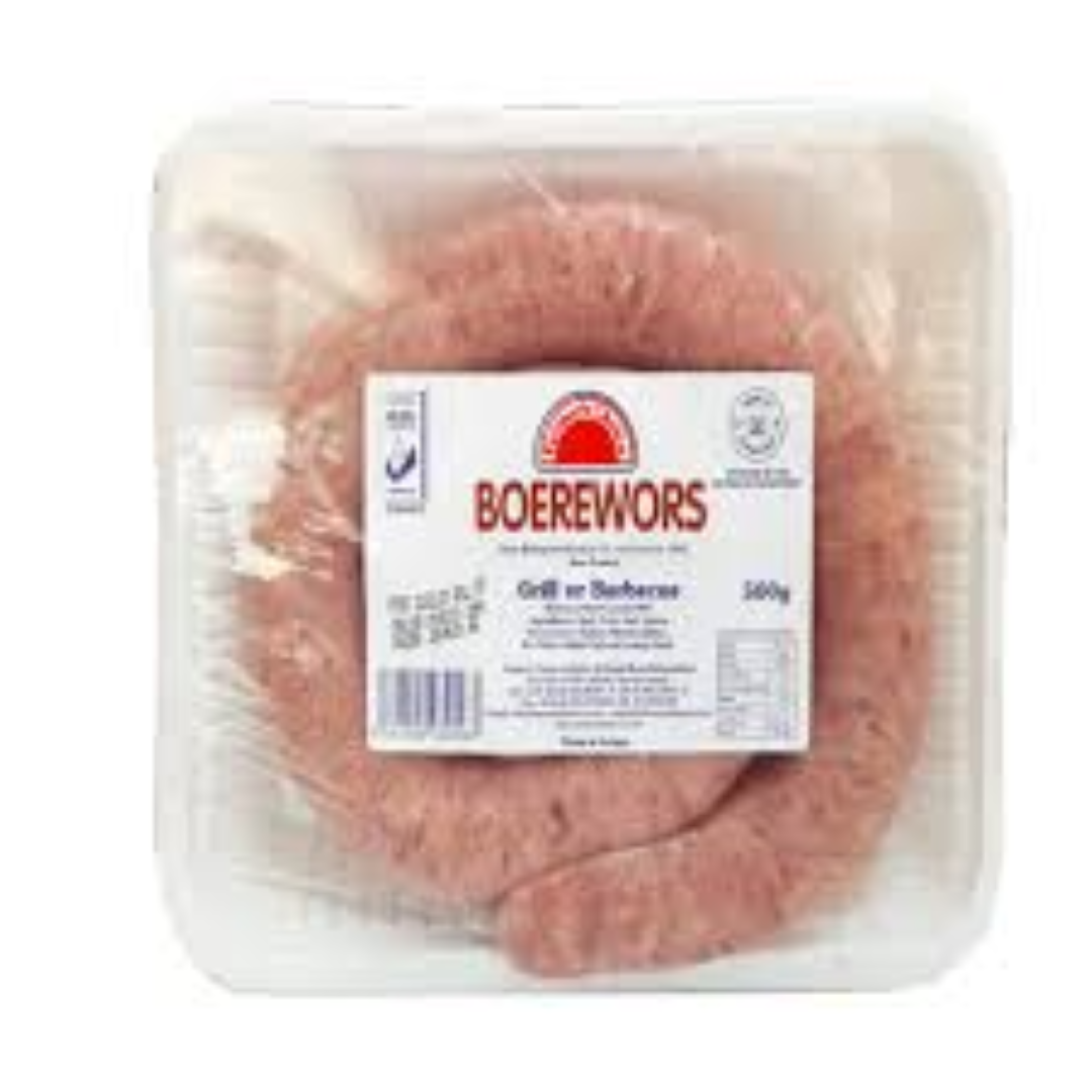 FCL BOEREWORS PORK 500G
